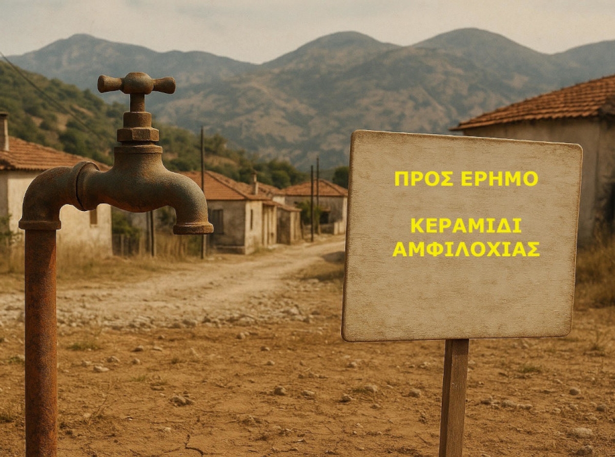 Κεραμίδι Αμφιλοχίας – Ένας οικισμός χωρίς νερό, οι κάτοικοι σε απόγνωση