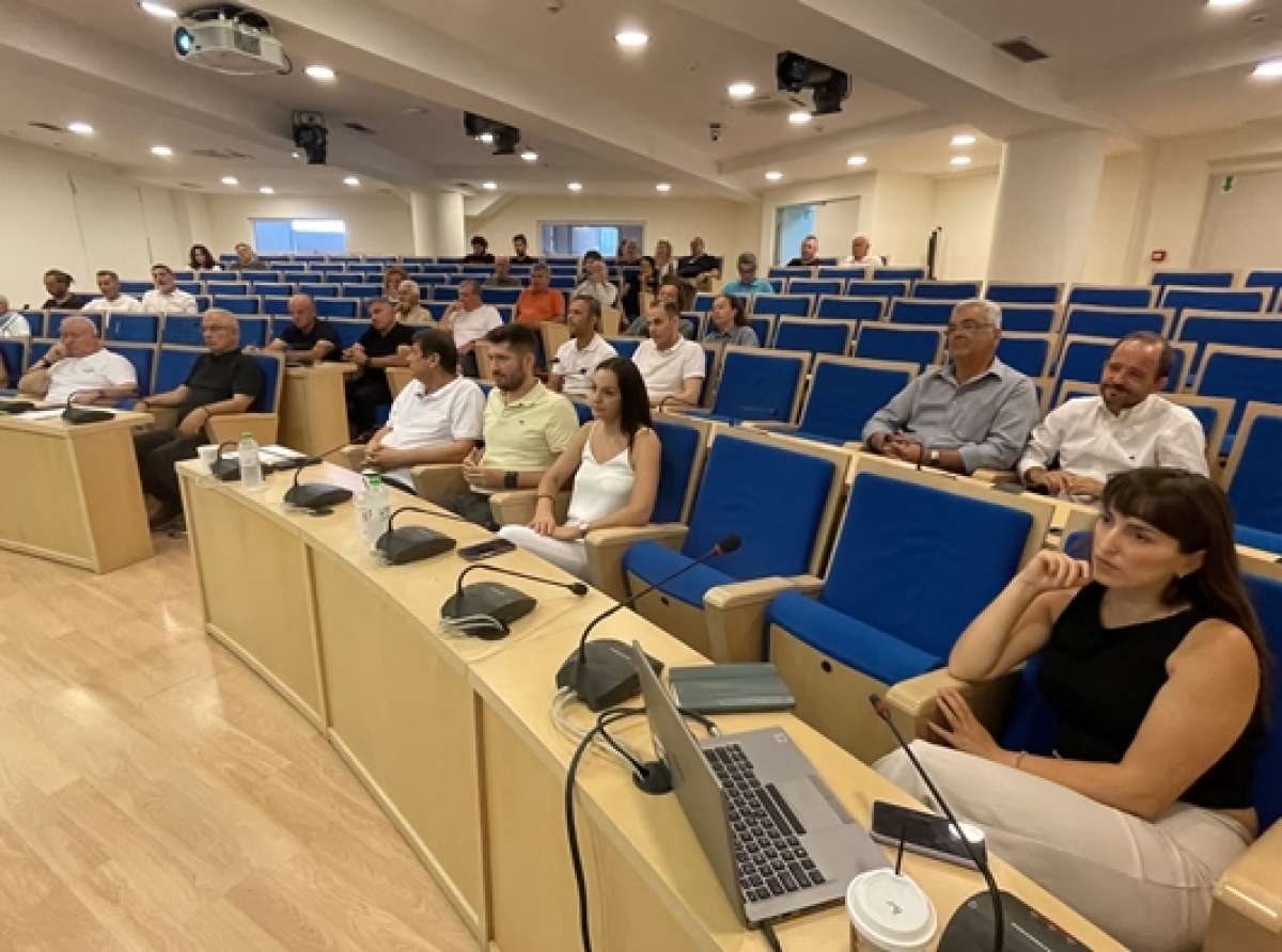 Πραγματοποιήθηκε η παρουσίαση των εναλλακτικών σεναρίων του 1ου σταδίου της μελέτης του ΤΠΣ