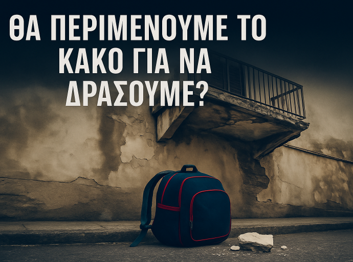 Ερείπια και σοβάδες σε δρόμους της τύχης και όχι της ασφάλειας