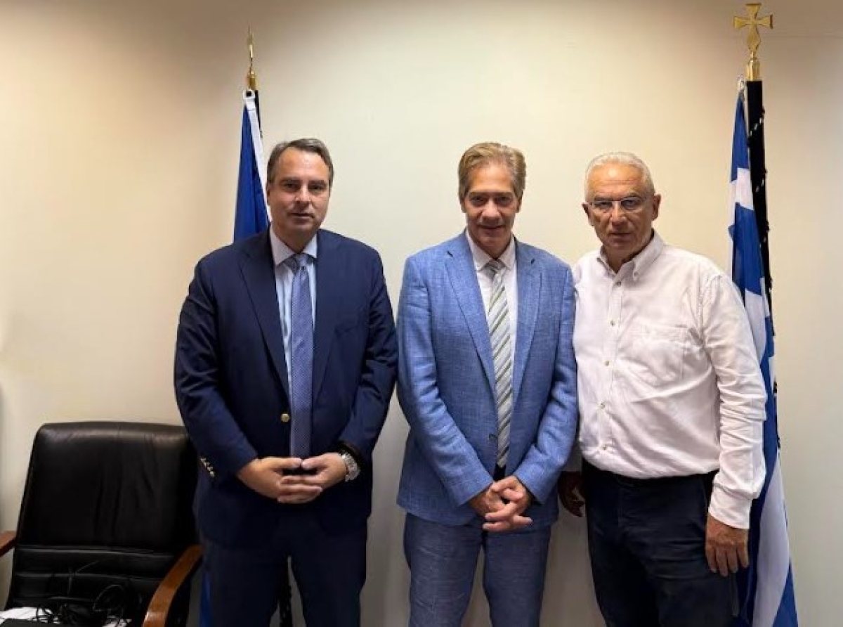 Με τον γ.γ. Φυσικού Περιβάλλοντος και Υδάτων συναντήθηκε ο Σάκης Τορουνίδης - Παρών ο Θ. Παπαθανάσης