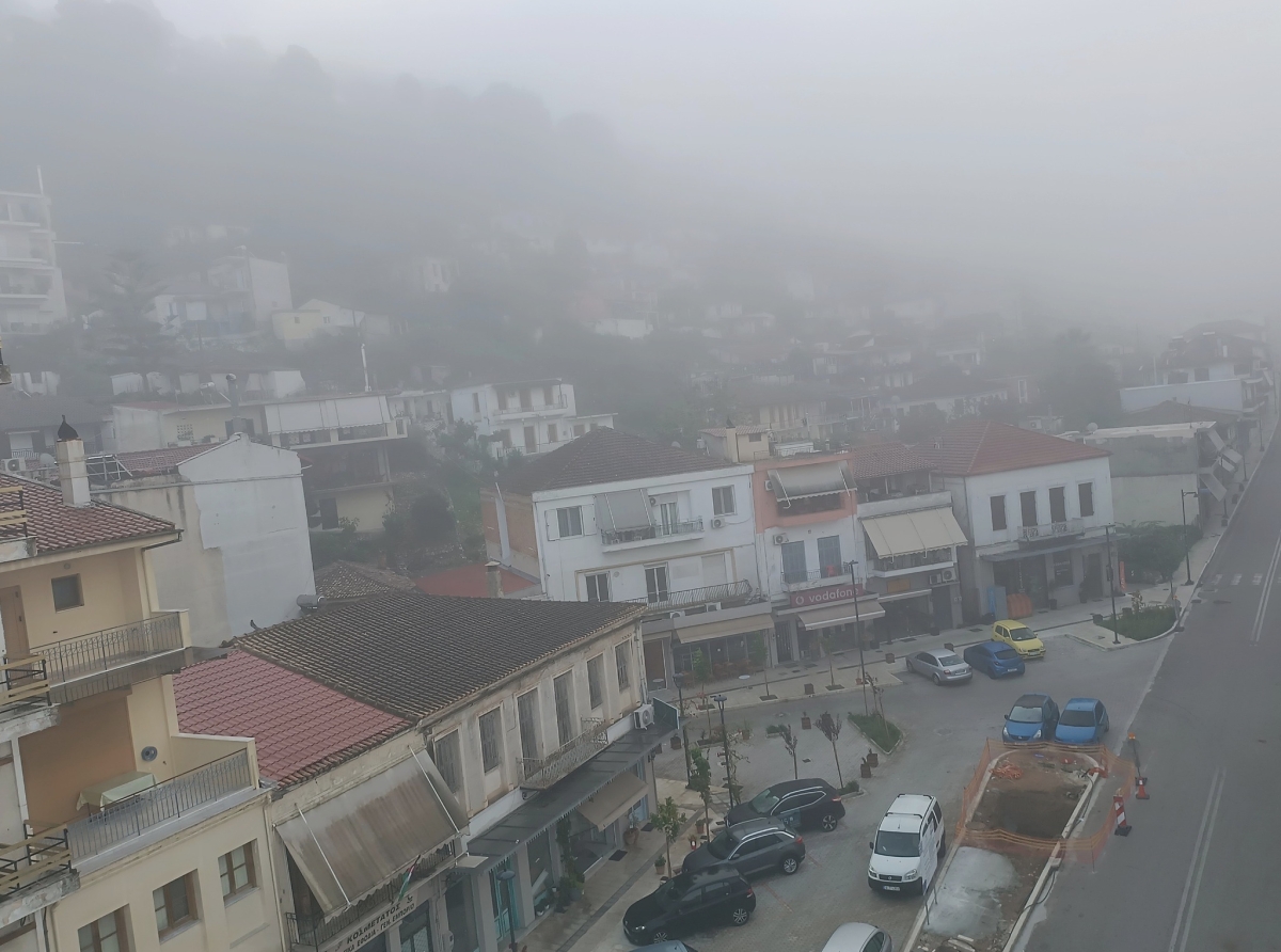 «Βυθισμένη» στην ομίχλη η Αμφιλοχία