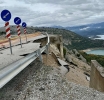 Eπικίνδυνη καθίζηση στο δρόμο από Αλευράδα προς Γέφυρα Τατάρνας