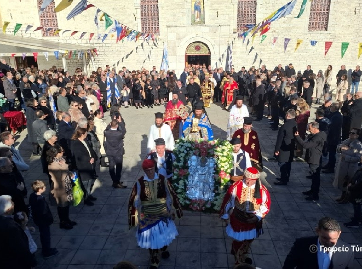 Η εορτή του Αγίου Αθανασίου στην Ι. Μ. Αιτωλοακαρνανίας