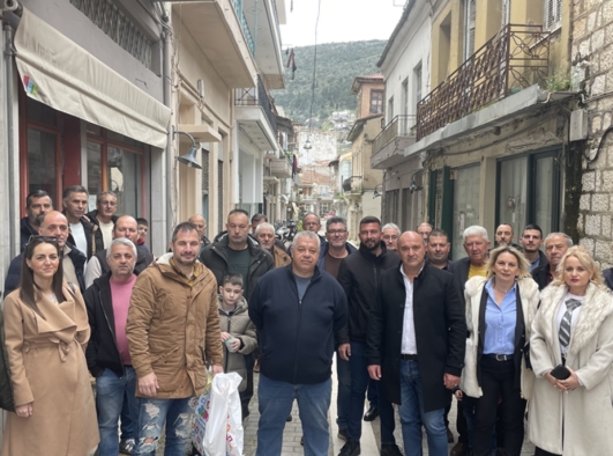 Εγκαίνια νέων γραφείων και κοπή βασιλόπιτας για τον Συνεταιρισμό ΤΑΞΙ Αμφιλοχίας «Ο Αμβρακικός»