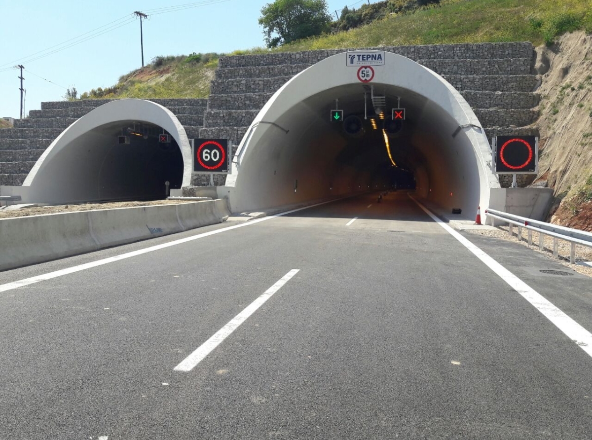 Κυκλοφοριακές ρυθμίσεις στην Ιόνια Οδό – Έκτακτες εργασίες στην σήραγγα της Κλόκοβας 