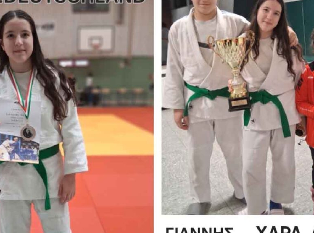 Η 13χρονη Χαρά Παύλου από το Σπάρτο Αμφιλοχίας κατέκτησε τη 2η θέση στο Πρωτάθλημα Τζούντο Δυτικής Γερμανίας