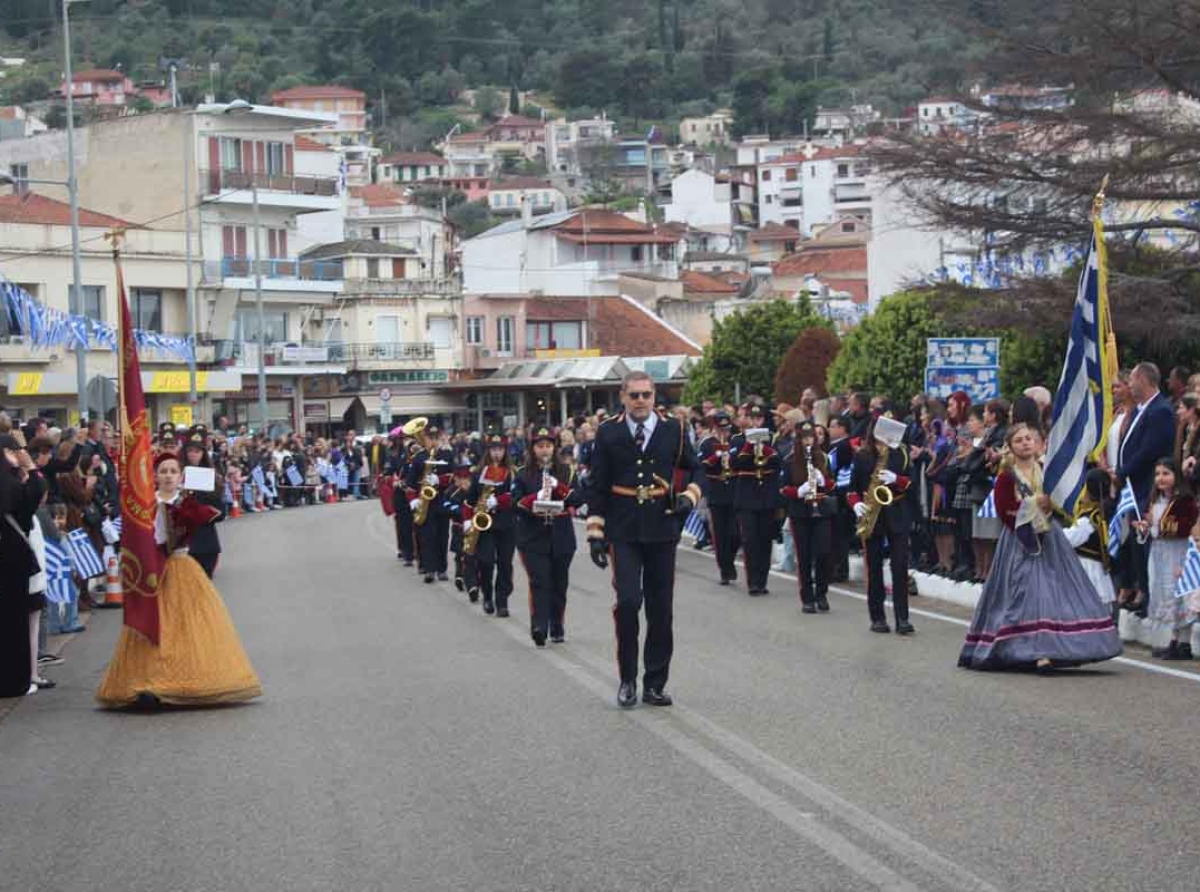 Εορτασμός της Εθνική Επετείου της 25ης Μαρτίου στον Δήμο Αμφιλοχίας
