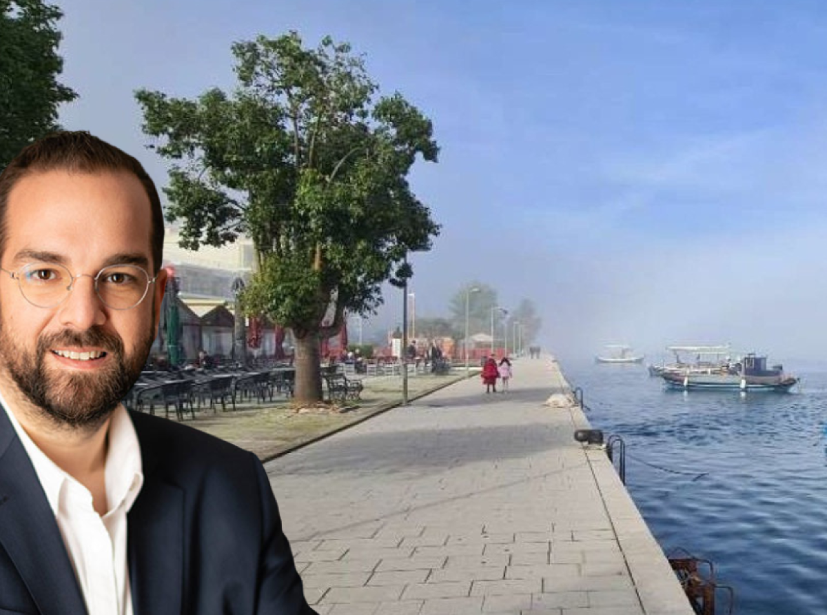 Φαρμάκης: Νέος πεζόδρομος και αναβάθμιση της δυτικής ακτογραμμής στην Αμφιλοχία